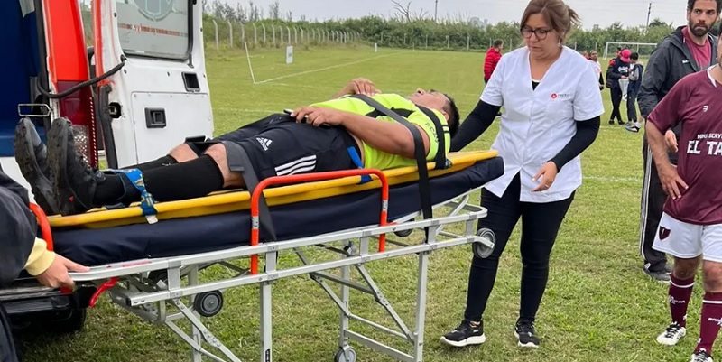 Un árbitro fue baleado en plena cancha en Tucumán