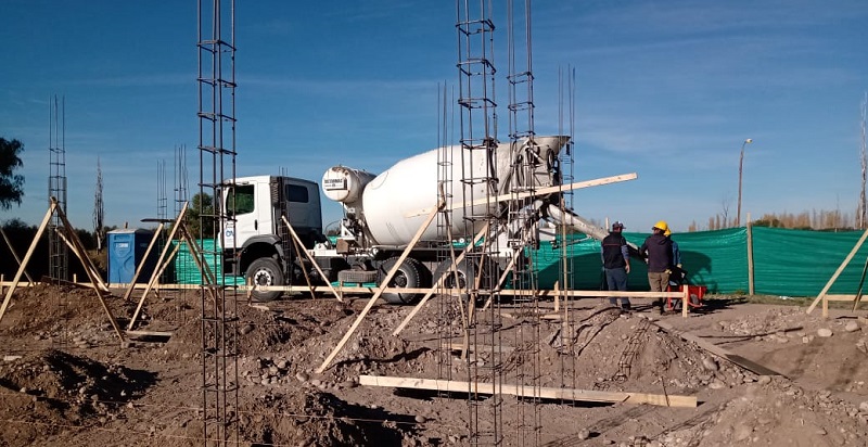 Mirá como avanzan las obras del nuevo Predio de Veterinaria y Zoonosis en El Cerrito