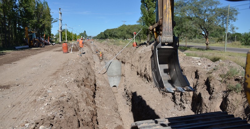 Cloacas para más de 4 mil familias, así avanza el Colector Norte