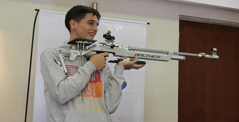 Cristian Quiles participará en el Mundial Junior de Tiro Olímpico en Alemania