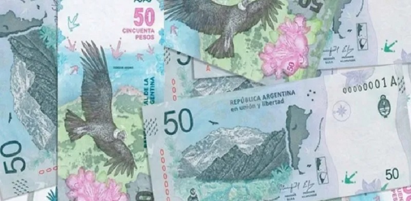 Un billete de $50 con un error se vende por $50.000: ¿Cuál es?