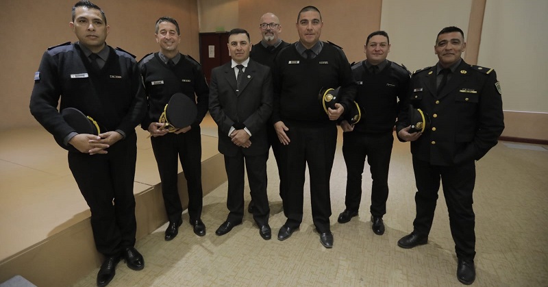El Servicio Penitenciario reconoció a autoridades de la zona Sur que pasaron a situación de retiro