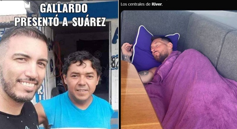 River perdió feo con Vélez y los memes se acordaron de Luis Suárez