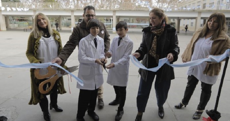 Avanza la reparación integral de la Escuela Rodolfo Iselín