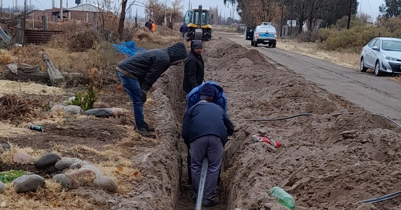 Cada vez más cerca de tener agua potable en el 100% de Rama Caída
