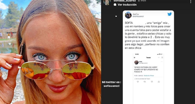 La hija del gobernador Suárez denunció que una “amiga” se hizo pasar por ella para estafar gente