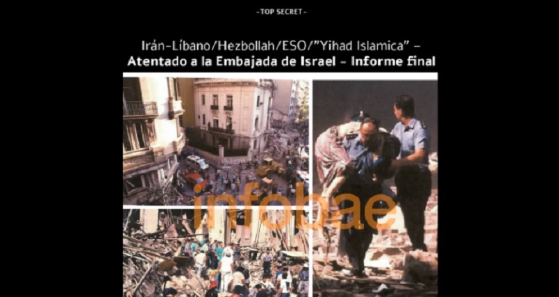 Exclusivo: el informe final del Mossad sobre el ataque terrorista de Irán y Hezbollah a la Embajada de Israel