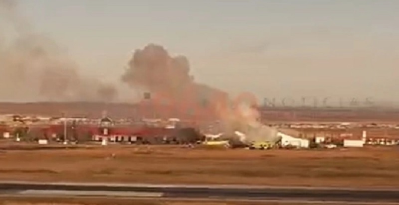 Cayó un avión a poco de despegar de Río Grande: hay cuatro muertos