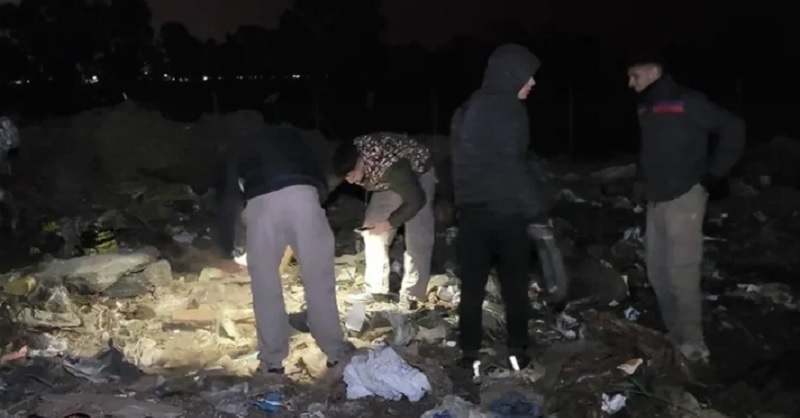 Encontraron más de 50 mil dólares en un basural