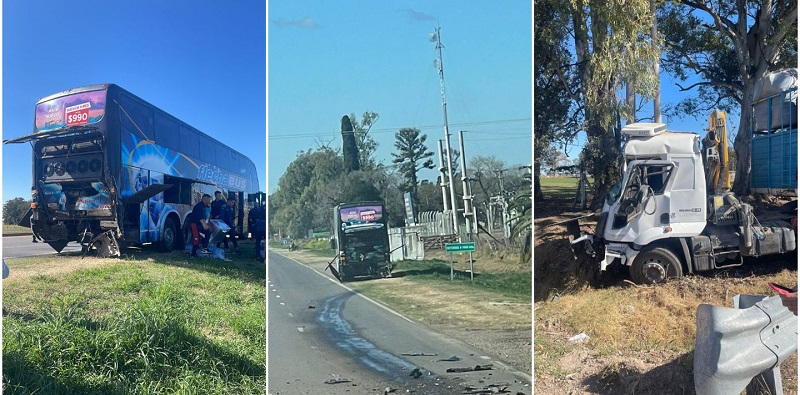 El micro de Unión chocó en la ruta hacia Córdoba: tres jugadores fueron hospitalizados