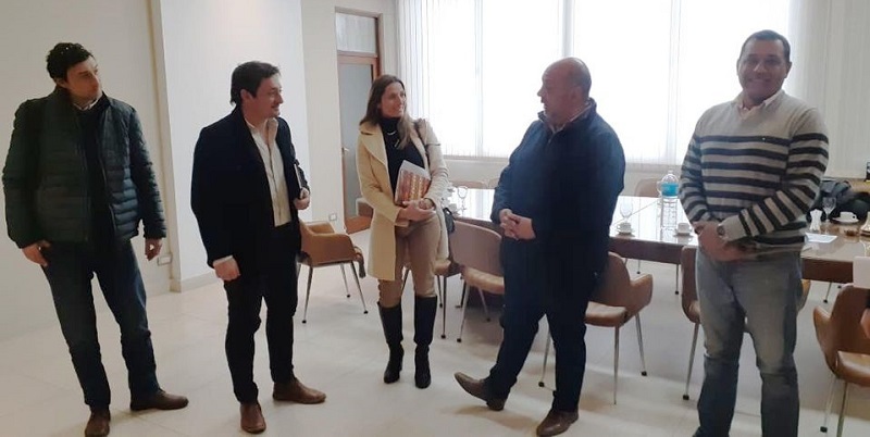 La Cámara se reunió con funcionario de Seguridad de la Provincia.