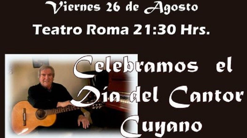 Día del Cantor Cuyano en el teatro Roma
