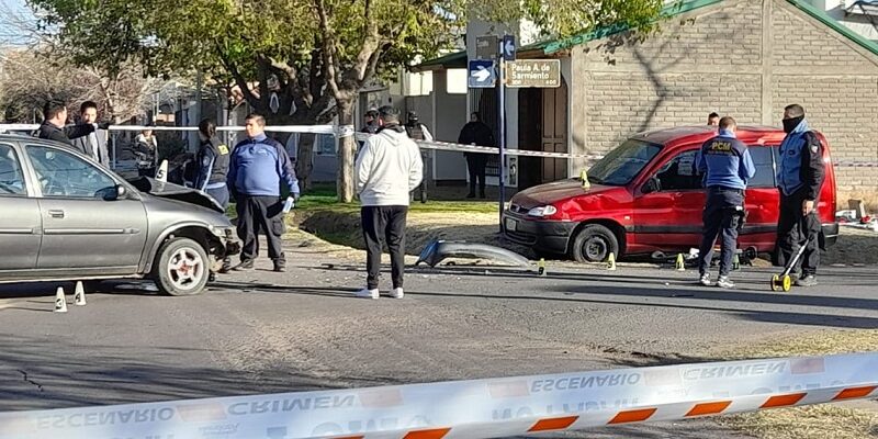 Mañana trágica, falleció un ciclista en un siniestro vial