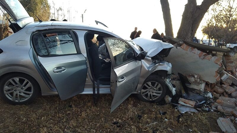 Se accidentaron 5 jugadores de Las Paredes al volver de La Llave