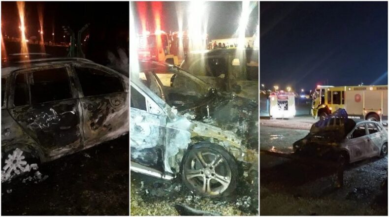 Incendiaron los autos de jugadores de Aldosivi y sospechan de la barra