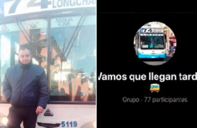 “Vamos que llegan tarde”: el chofer que creó un grupo de WhatsApp para que los pasajeros no pierdan el colectivo