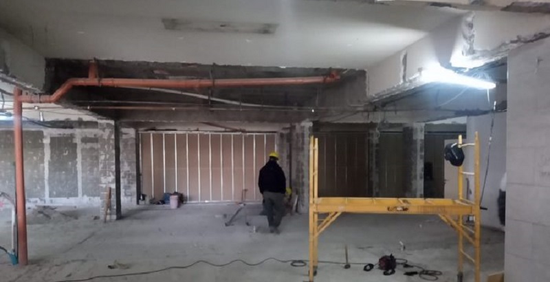 Hospital Schestakow: arrancó la última etapa de las obras en el sector de guardia médica