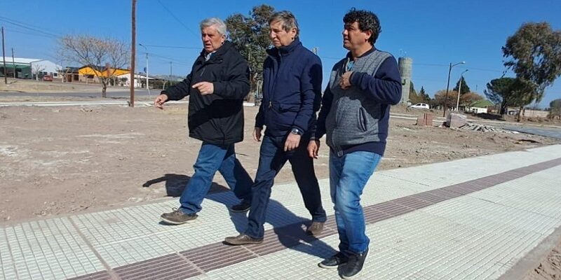 El Intendente recorrió el futuro Parque Saludable de Real del Padre