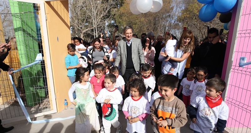 Una comunidad feliz, quedó inaugurado el Jardín de Capitán Montoya