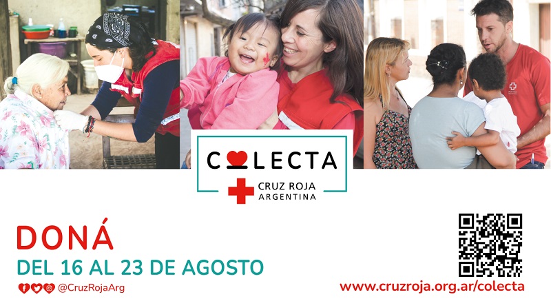 Llega la primera Colecta Cruz Roja Argentina