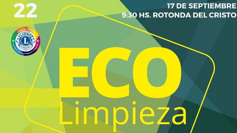 Limpiando el acceso a San Rafael en un sábado solidario