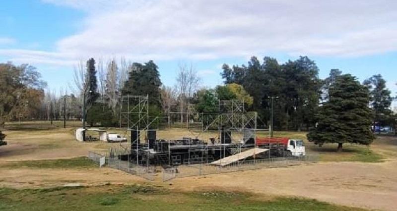 «Primavera en el Parque! va tomando color el predio y la grilla de artistas