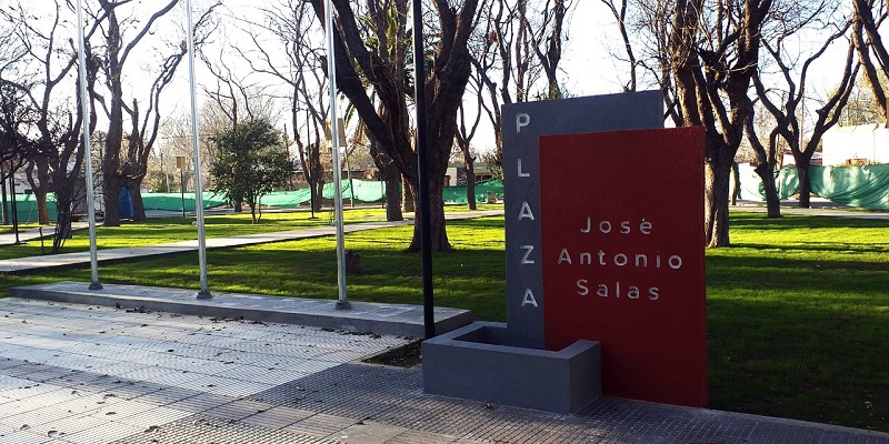 Este sábado se inaugura la plaza y la cancha de hockey de Cuadro Nacional