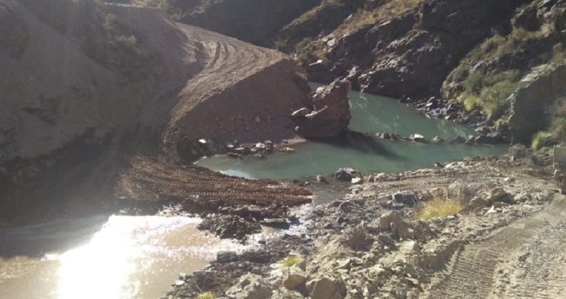 Vialidad ya abrió el nuevo camino a la futura presa de El Baqueano