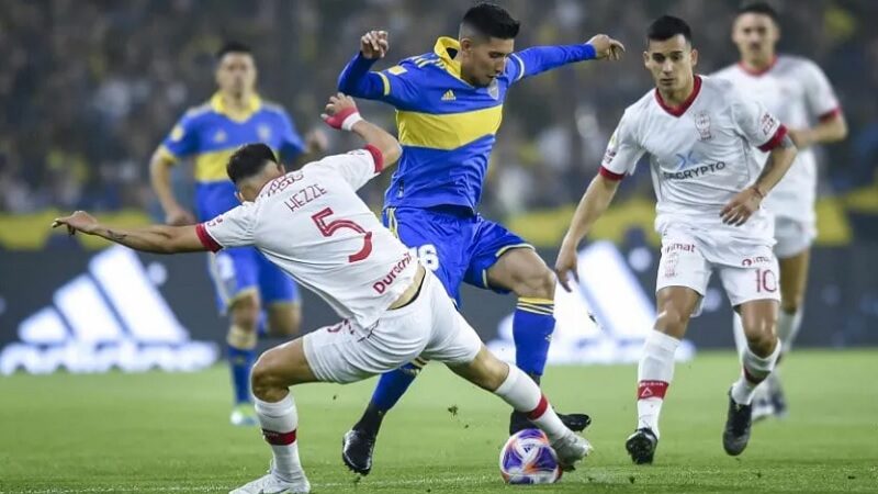 Boca empató con Huracán y dejó pasar la chance de ser puntero