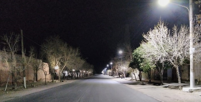 Revolución Led: se colocaron más de 130 luminarias en Jaime Prats