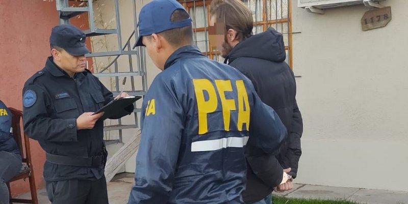 La Policía Federal detuvo a un hombre con pedido de captura internacional