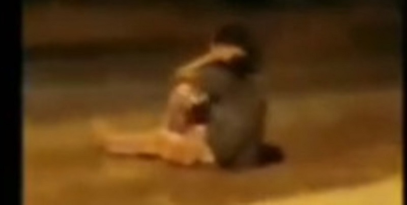 Supuesta «mujer poseída» que causó pánico en Rodeo del Medio