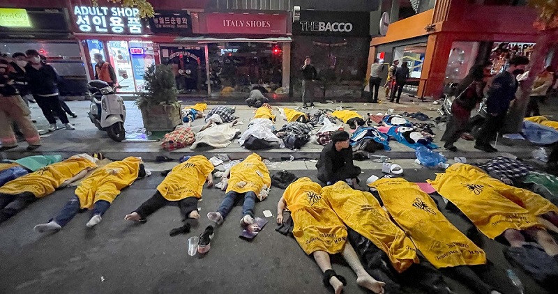 Al menos 146 muertos y 150 heridos por estampida en una fiesta de Halloween