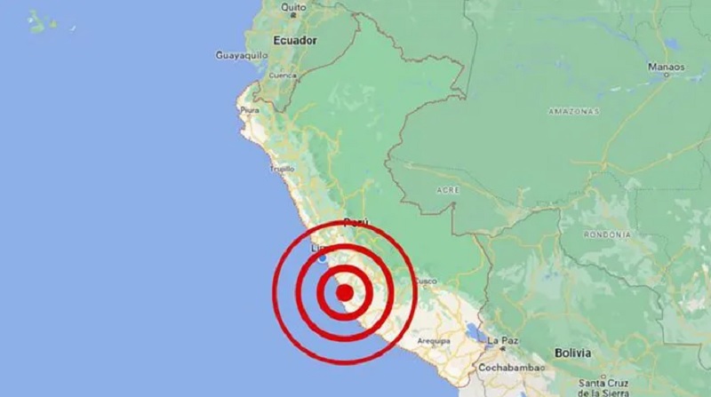 En tres horas, Perú registró 13 sismos de hasta 5,9 grados