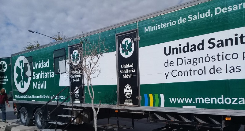 El camión ginecológico estará en San Rafael