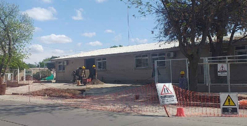 Comenzaron las obras de remodelación del Hospital Enfermeros Argentinos de General Alvear