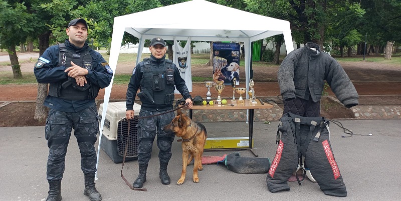 Comenzó la tradicional Muestra Policial