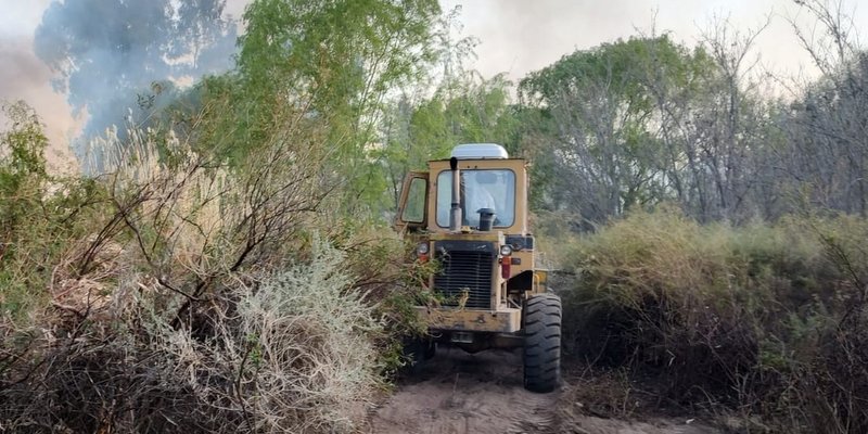 Se mantiene la guardia de cenizas en Valle Grande