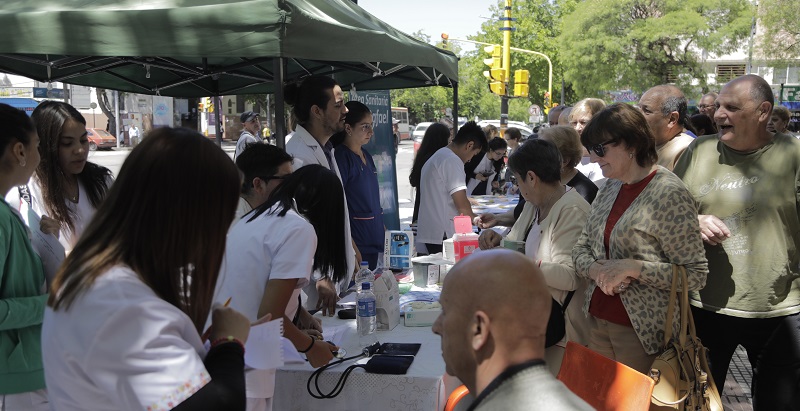 Campaña de detección de diabetes en San Rafael