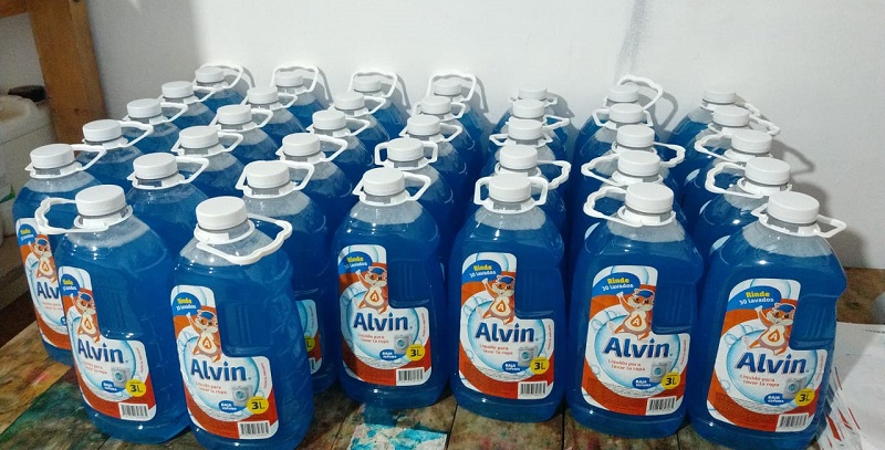 Una marca de jabón líquido sanrafaelino