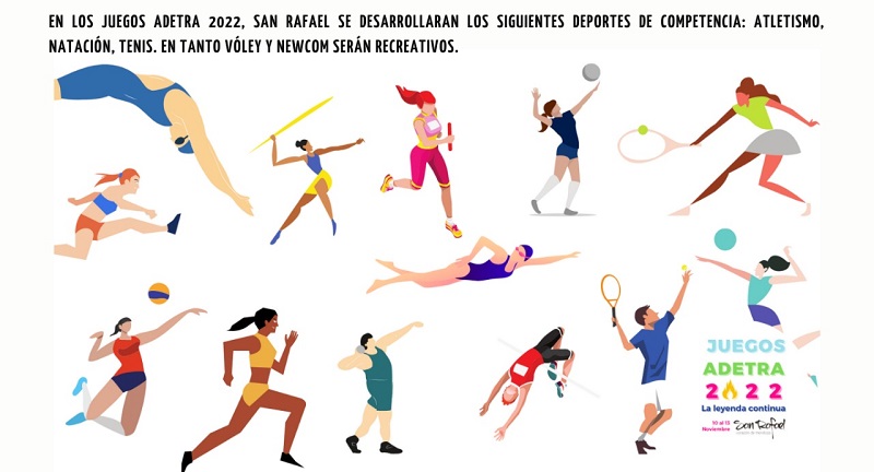 San Rafael será sede por primera vez de los Juegos para deportistas Transplantados