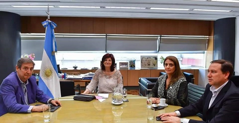 Heladas tardías: Emir Félix se reunió con la Ministra de Trabajo de la Nación