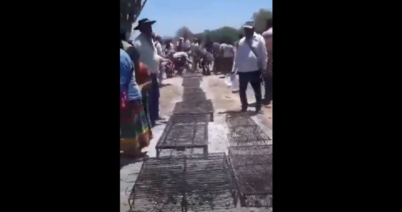 En El Chorro, Formosa, se robaron la carne y los chorizos destinados a la visita del vicegobernador