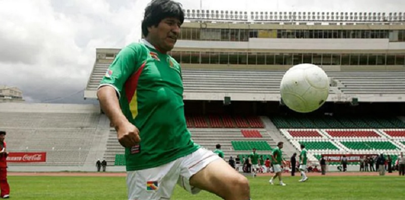 Evo Morales compró un club de la primera división de Bolivia