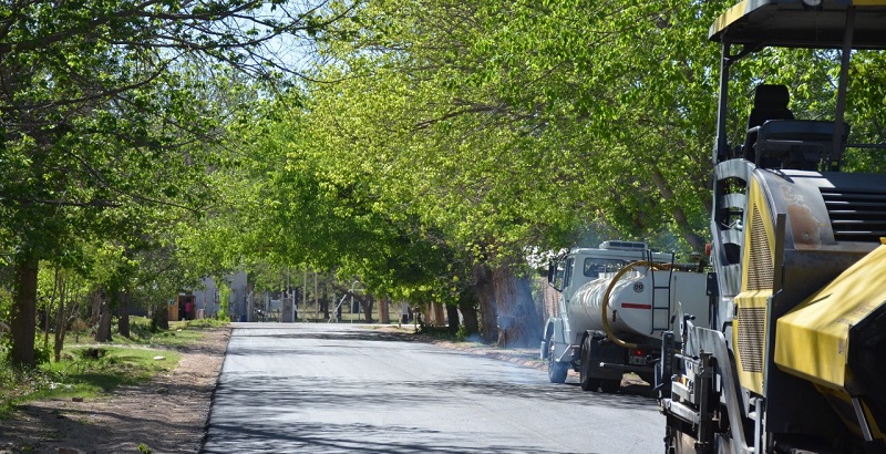 Plan de asfalto y nueva etapa en la Villa 25 de Mayo