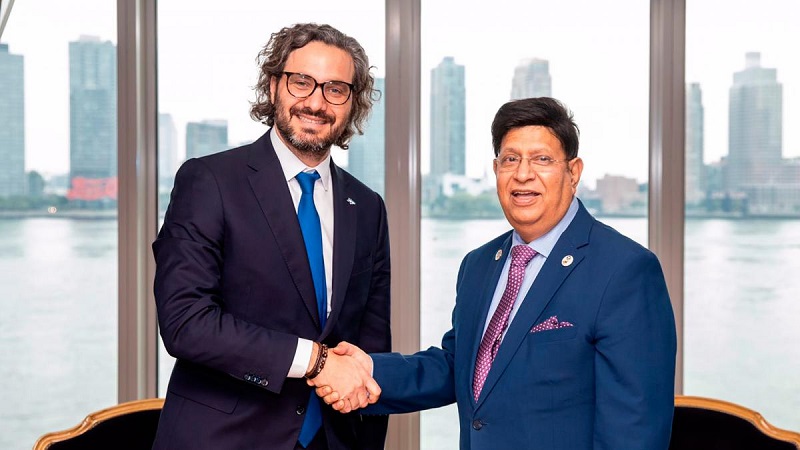Argentina impulsará el proyecto de reapertura de la Embajada en Bangladesh, cerrada desde 1978