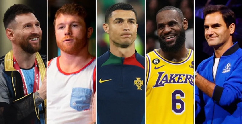 Con Messi en la cima: la lista de los 50 deportistas que más dinero ganaron en 2022