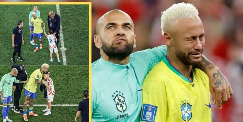 El momento más emotivo del Mundial con Neymar y el hijo de Perisic