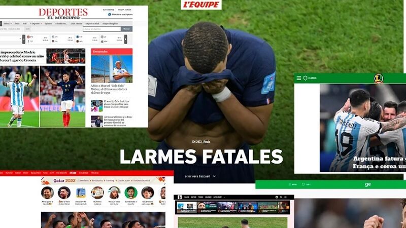 Los diarios del mundo celebran el Mundial de Messi