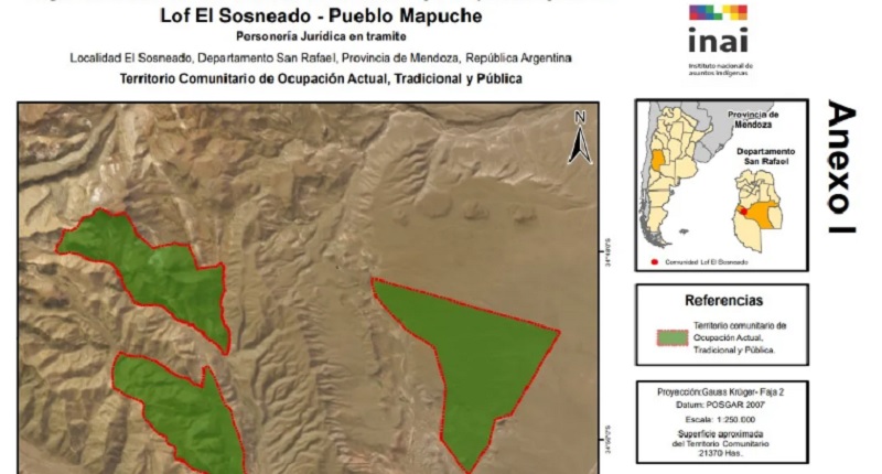 La Provincia estudia plantear la inconstitucionalidad de la cesión de tierras a supuestos mapuches